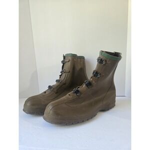 Northerner brown rubber boots overshoe Mens sz 14 NWOT